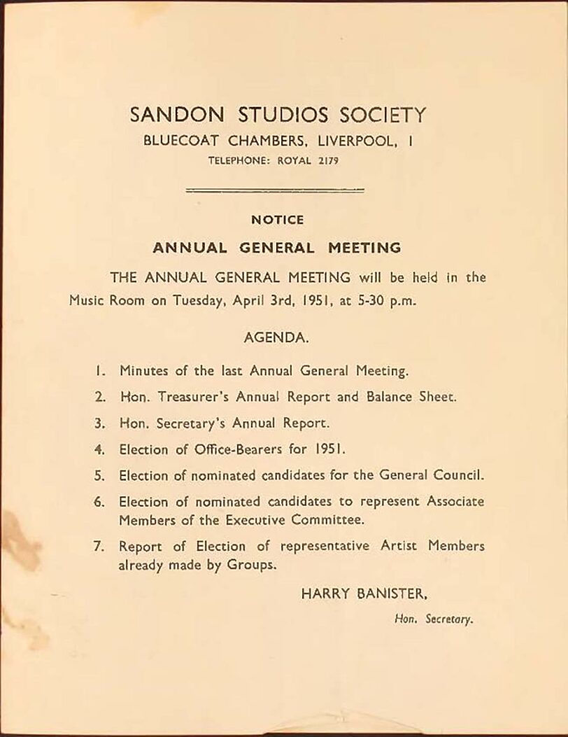 1951 Annual Report and Statement of Accounts. Liverpool Record Office, Liverpool Libraries, reference: 367 SAN/1/1.