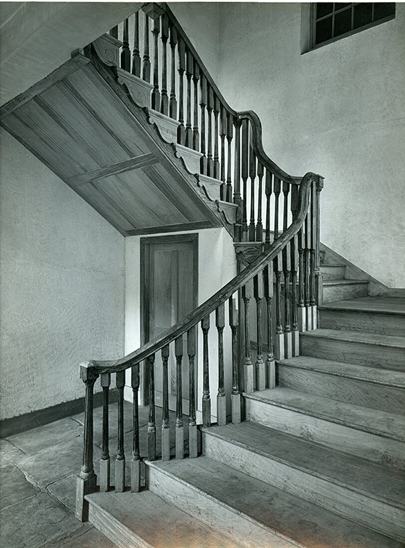 Bluecoat's historic wooden staircase