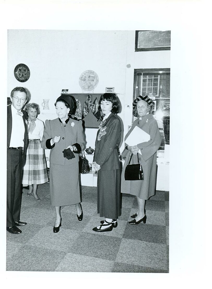 Princess Margaret visit to the Bluecoat