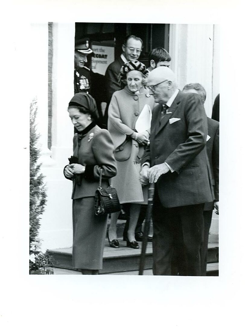 Princess Margaret visit to Bluecoat