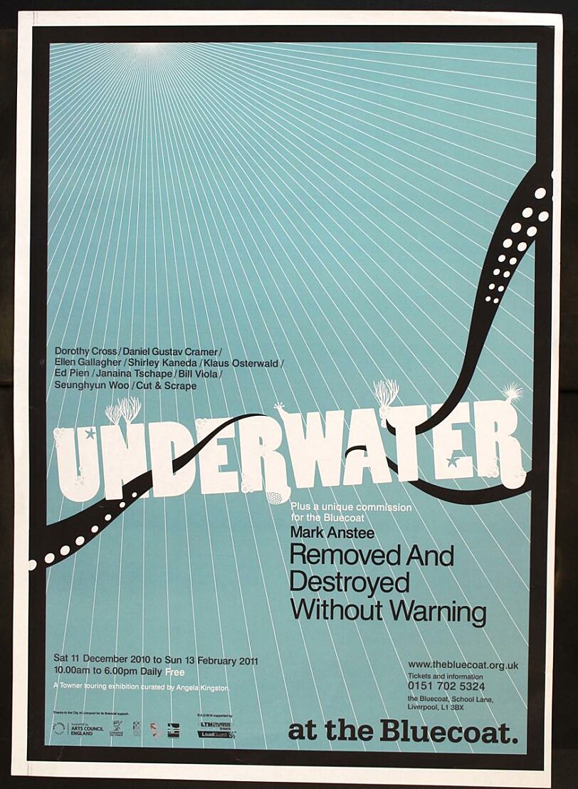 Poster for Underwater exhibition