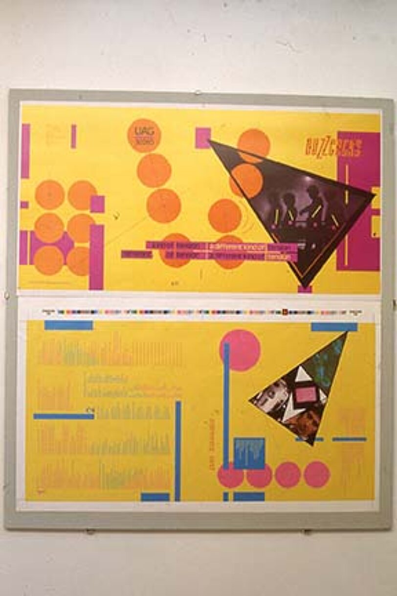 Cover Versions exhibition: Malcolm Garrett's design for Buzzcocks LP