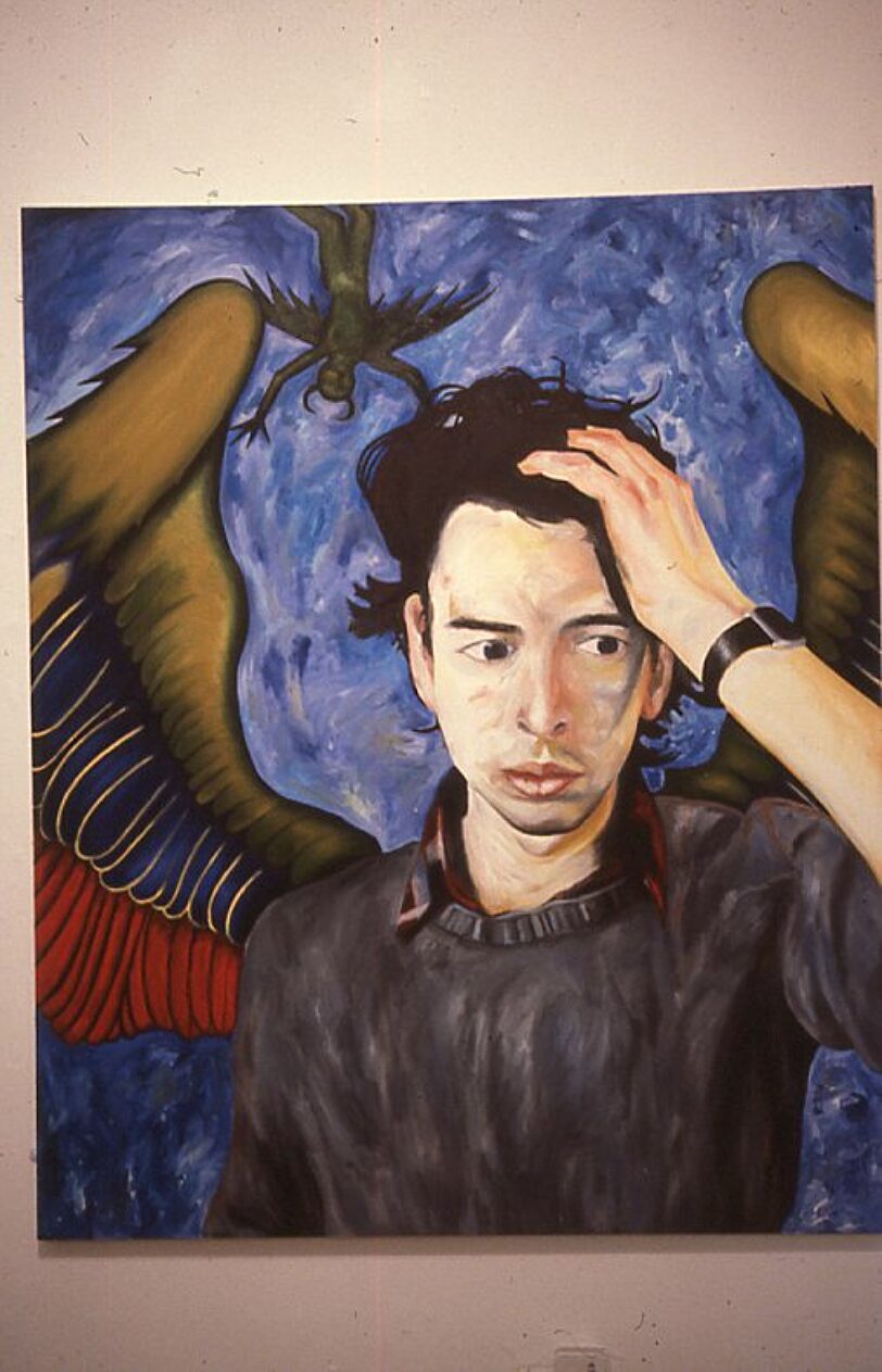 Self Portrait as the Angel of History, David Mabb