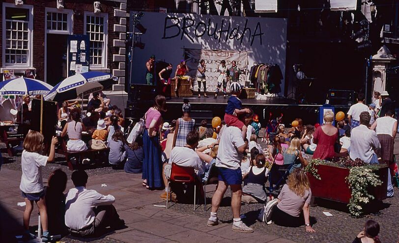 1995 Brouhaha courtyard Photograh Chris Kennedy 01