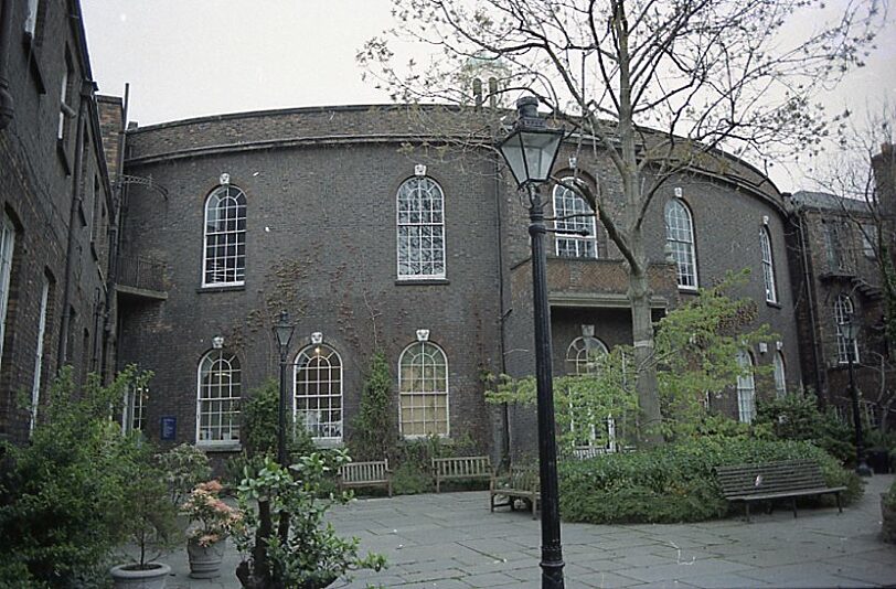 The Bluecoat garden