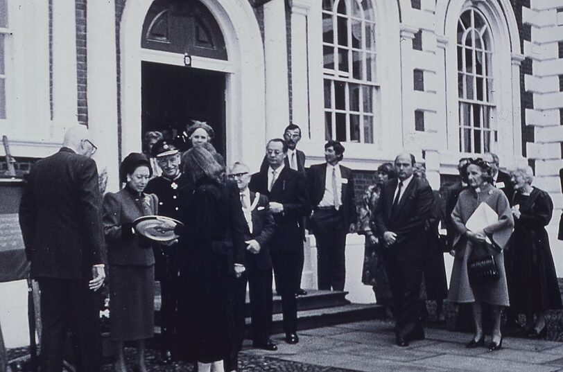 Princess Margaret visit to Bluecoat