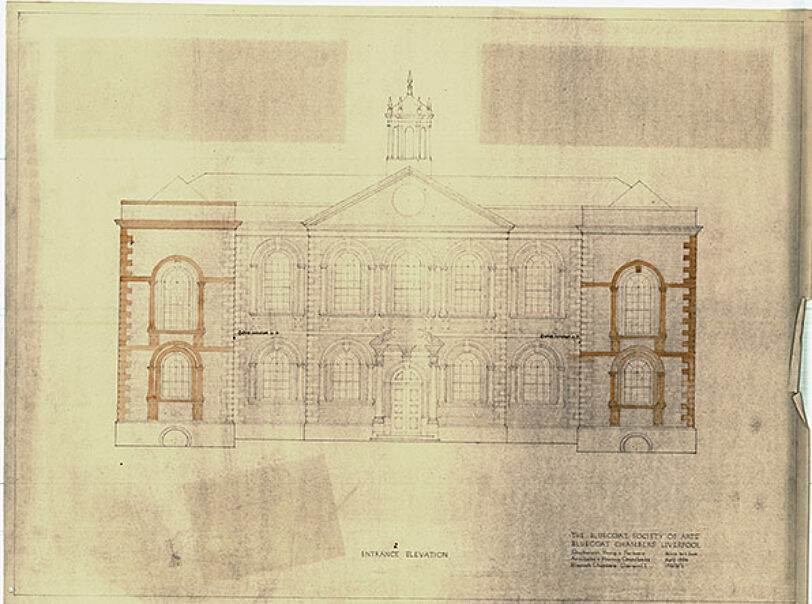 1956 Front Elevation drawing
